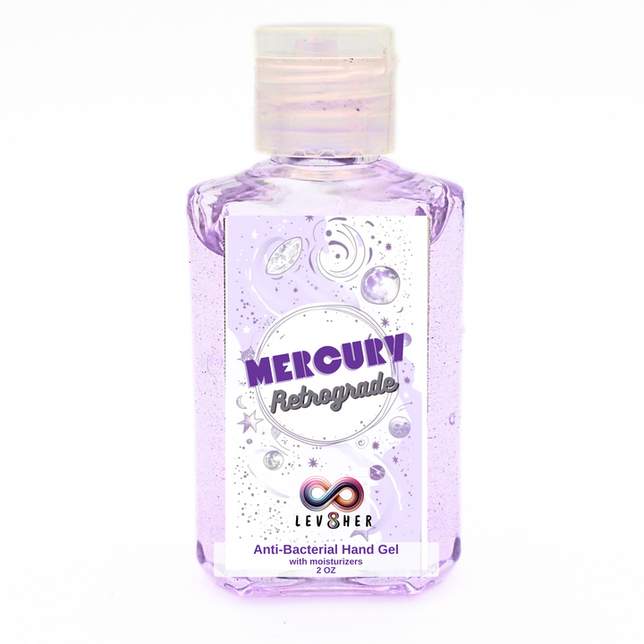 Mercury Retrograde Hand Sanitizer Gel: LEV8HER Collection