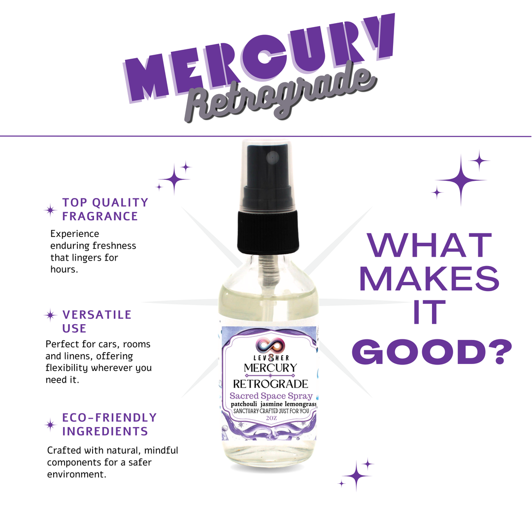 Mercury Retrograde Room and Linen Spray- LEV8HER