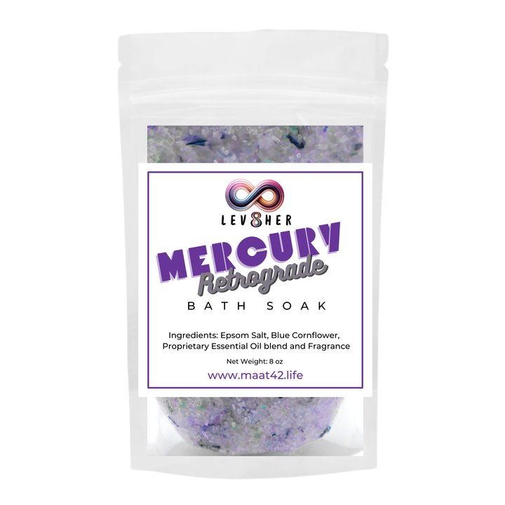 Mercury Retrograde Bath Salt- LEV8HER Collection