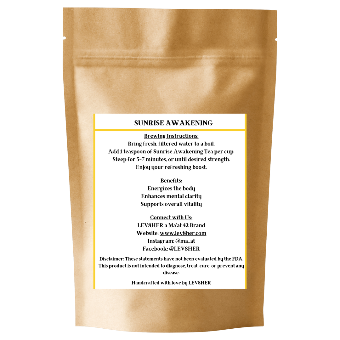 Sunrise Awakening Herbal Loose Tea-Organic