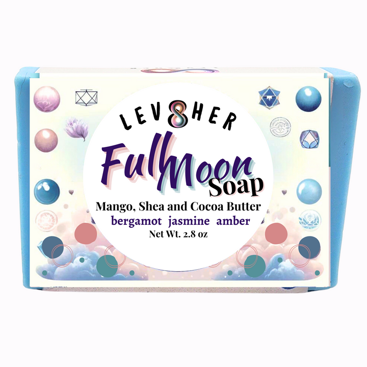 Full Moon Triple Butter Soap: LEV8HER Collection